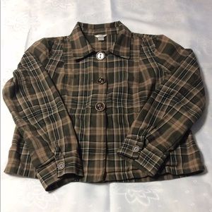 C&B Plaid Jacket.